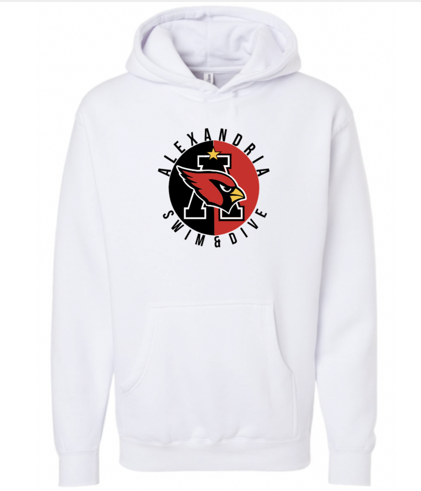 CARDINALS  65/35 Cotton/Poly Hoodie (Design 2)