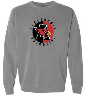 CARDINALS Garment Dyed Crewneck (Design 2)