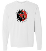 CARDINALS Garment Dyed Long Sleeve T-Shirt (Design 2)