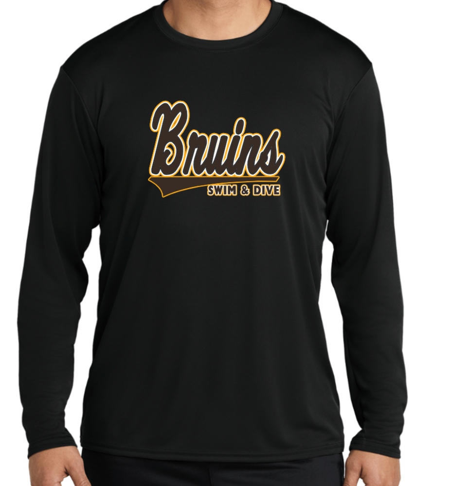 BRUINS DriFit Long Sleeve Tee (Design 1)