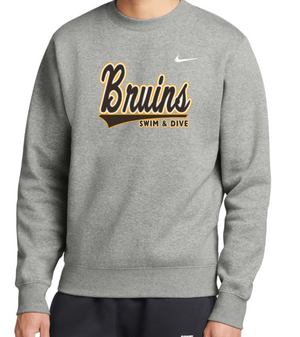 BRUINS NIKE Crewneck (DESIGN 1)