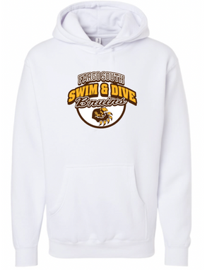 BRUINS 65/35 Cotton/Poly Hoodie (Design 2)