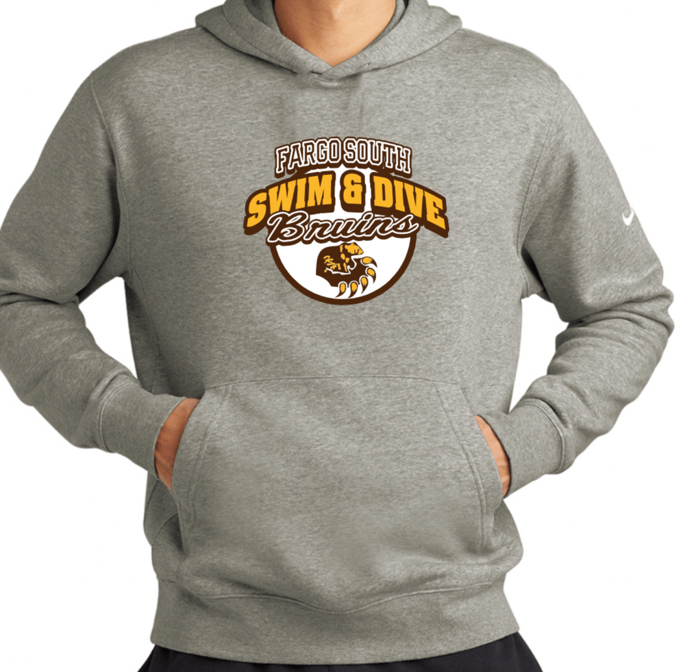 BRUINS  NIKE Cotton/Poly Hoodie (Design 2)