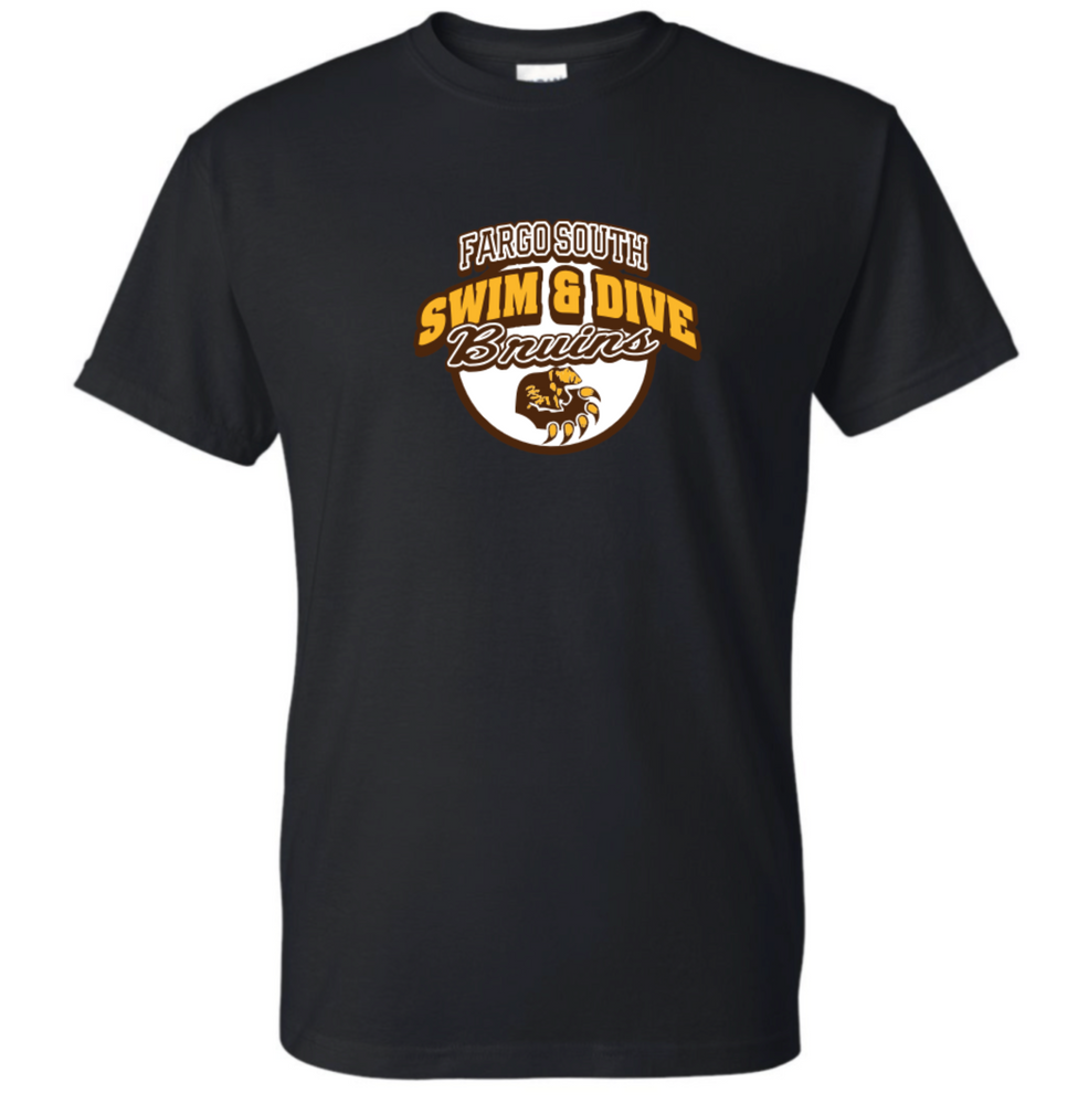 BRUINS Cotton/Poly Short Sleeve Tee (Design 2)