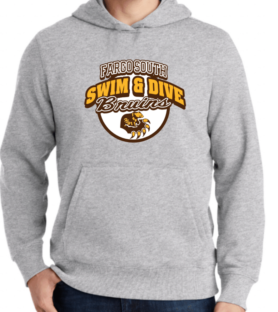 BRUINS 65/35 Cotton/Poly Hoodie (Design 2)