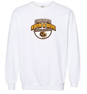 BRUINS Garment Dyed Crewneck (Design 2)