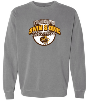 BRUINS Garment Dyed Crewneck (Design 2)