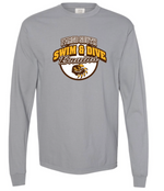 BRUINS Garment Dyed Long Sleeve T-Shirt (Design 2)