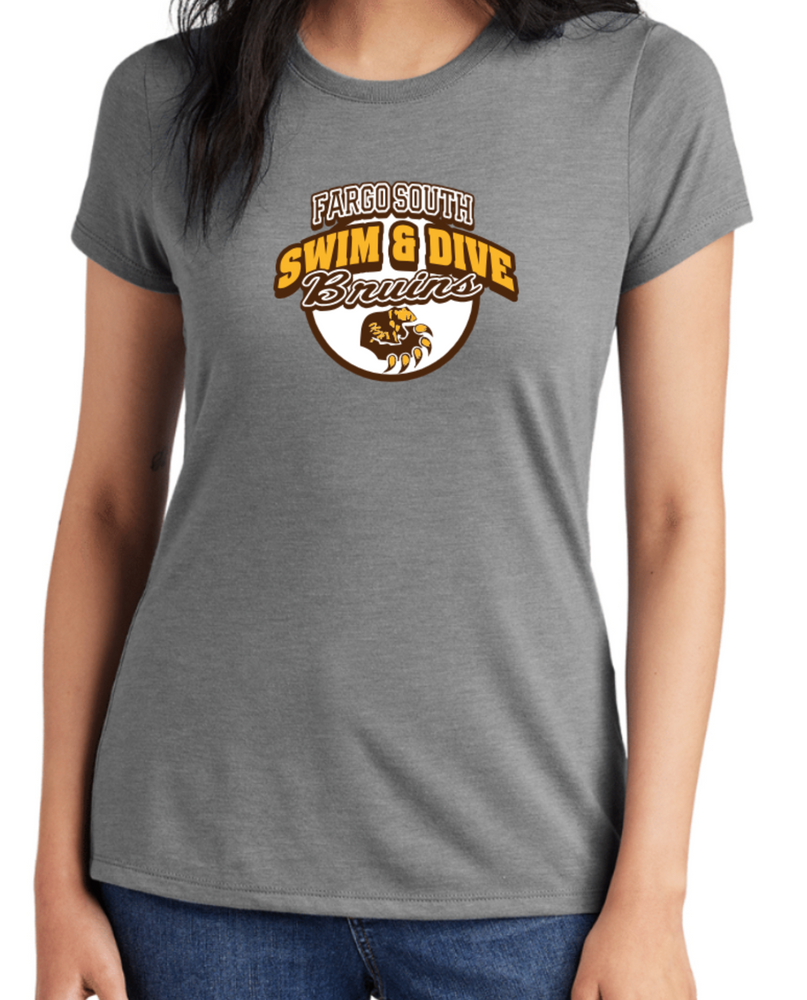 Bruins LADIES' ONLY TriBlend Short Sleeve Tee (Design 2)