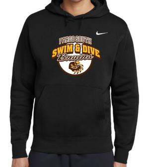 BRUINS  NIKE Cotton/Poly Hoodie (Design 2)