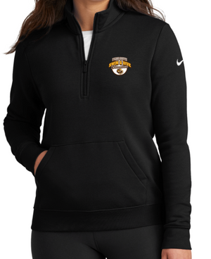 BRUINS NIKE LADIES' ONLY 1/2 ZIP FLEECE (Design 2)