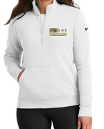 SABERS NIKE LADIES' ONLY 1/2 ZIP FLEECE