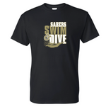 SABERS Cotton/Poly Short Sleeve Tee (Design 2)