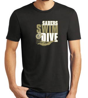 SABERS TriBlend Short Sleeve Tee (Design 2)