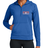 MUSTANGS LADIES' ONLY DRIFIT 1/2 Zip Hoodie (Design 4)