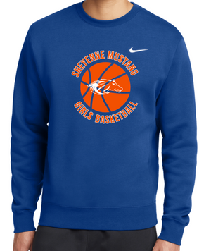 EXCLUSIVE GIRLS BB MUSTANGS NIKE Crewneck (Design 2) (Copy)