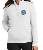 MUSTANGS NIKE LADIES' ONLY 1/2 ZIP FLEECE (Design 2)