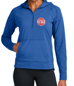 MUSTANGS LADIES' ONLY DRIFIT 1/2 Zip Hoodie (Design 2)