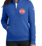 MUSTANGS NIKE LADIES' ONLY 1/2 ZIP FLEECE (Design 2)