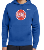 MUSTANGS NIKE Cotton/Poly Hoodie (Design 2)