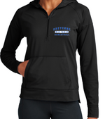 MUSTANGS LADIES' ONLY DRIFIT 1/2 Zip Hoodie (Design 1)