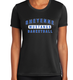 MUSTANGS LADIES' ONLY DRIFIT Short Sleeve Tee (Design 1)