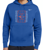 MUSTANGS NIKE Cotton/Poly Hoodie (Design 3)