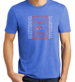 MUSTANGS TriBlend Short Sleeve Tee (Design 3)