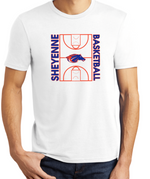 MUSTANGS TriBlend Short Sleeve Tee (Design 3)