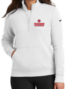 MUSTANGS NIKE LADIES' ONLY 1/2 ZIP FLEECE (Design 5)