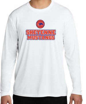 MUSTANGS  DriFit Long Sleeve Tee (Design 5)