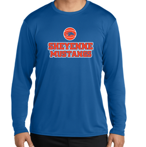 MUSTANGS  DriFit Long Sleeve Tee (Design 5)