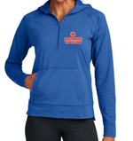 MUSTANGS LADIES' ONLY DRIFIT 1/2 Zip Hoodie (Design 5)