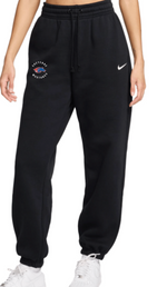 ALL SPORTS MUSTANG NIKE Ladies EMBROIDERED High Waisted Oversized Sweatpants