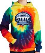 Championship Tie Dye Cotton Hoodie