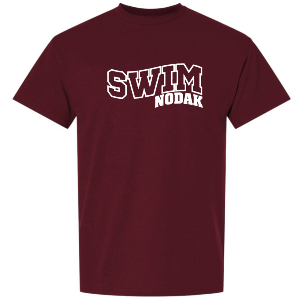SWIM NODAK Short Sleeve Tee (Design 1)