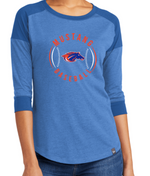 MUSTANG Ladies New Era Raglan 3/4 Sleeve Tee
