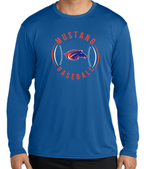 MUSTANGS  DriFit Long Sleeve Tee