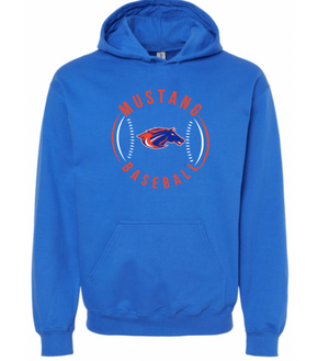 MUSTANGS 65/35 Cotton/Poly Hoodie