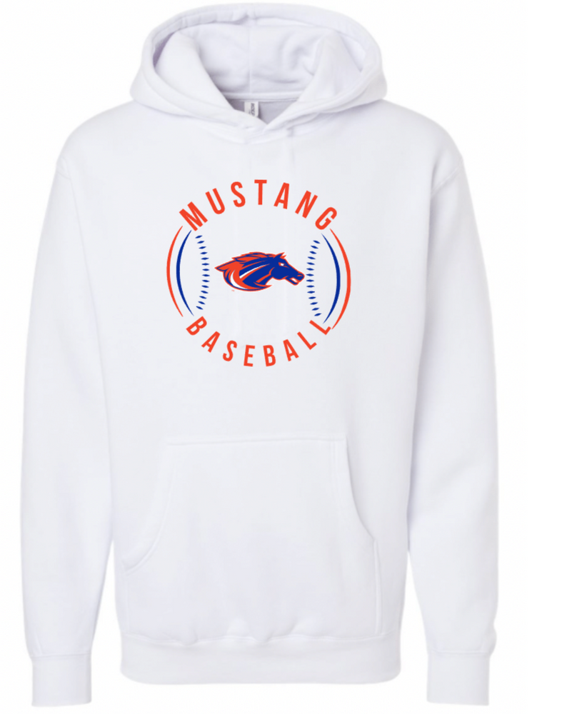 MUSTANGS 65/35 Cotton/Poly Hoodie