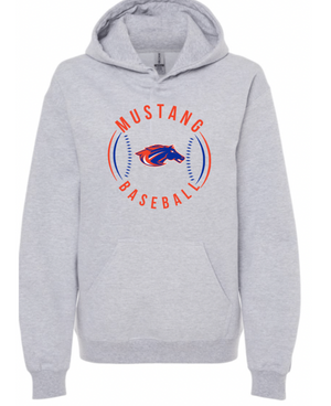 MUSTANGS 65/35 Cotton/Poly Hoodie