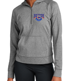 MUSTANGS LADIES' ONLY DRIFIT 1/2 Zip Hoodie (DESIGN 2)