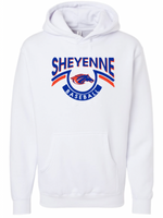 MUSTANGS 65/35 Cotton/Poly Hoodie (DESIGN 2)