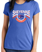 MUSTANGS LADIES' ONLY TriBlend Short Sleeve Tee (DESIGN 2)
