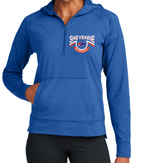 MUSTANGS LADIES' ONLY DRIFIT 1/2 Zip Hoodie (DESIGN 2)