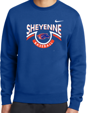 MUSTANGS NIKE Crewneck (DESIGN 2)