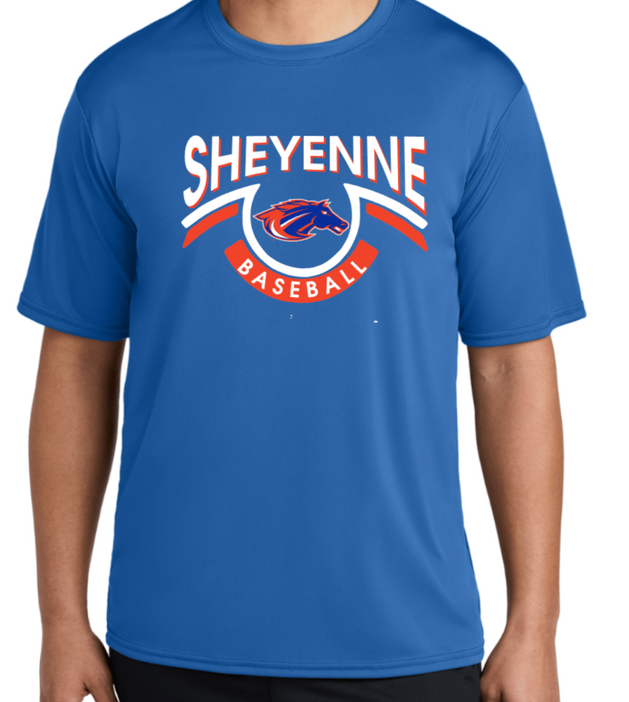 MUSTANGS DriFit Short Sleeve Tee (DESIGN 2)
