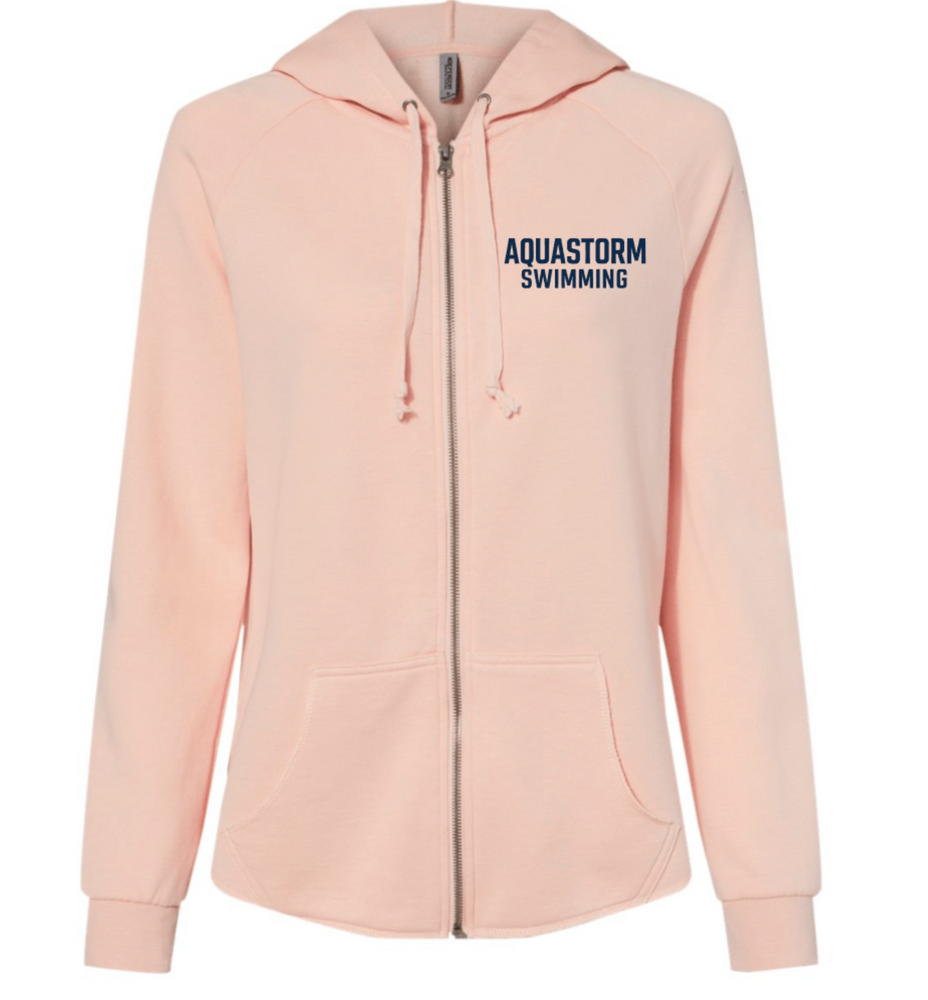 Women's California Wave Wash Full Zip Hoodie