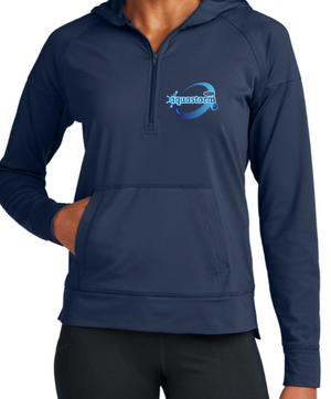AQUASTORM LADIES' ONLY DRIFIT 1/2 Zip Hooded Jacket (DESIGN 2)