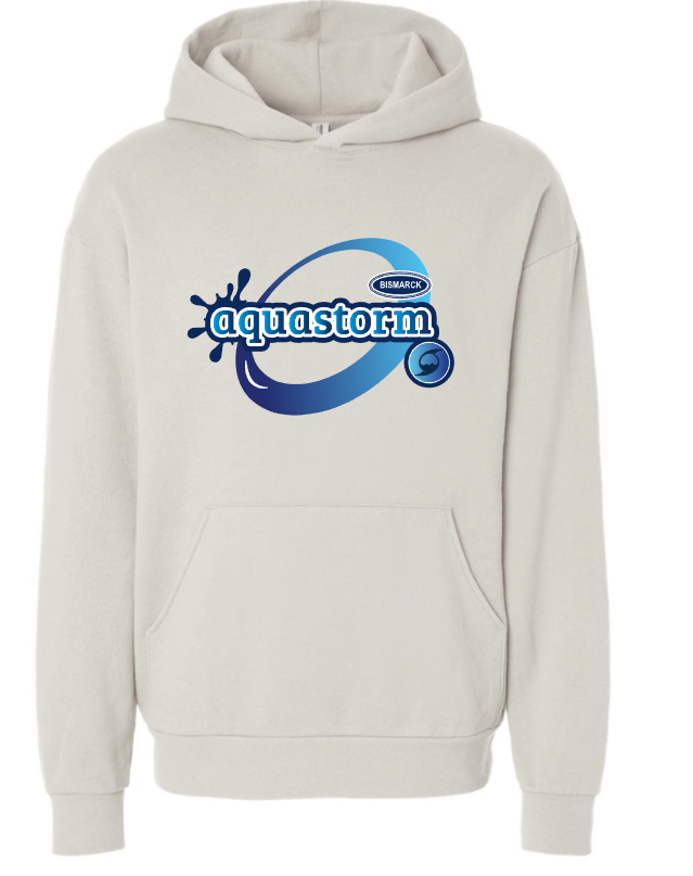 Aquastorm OVERSIZED No Drawcord Cotton Hoodie (DESIGN 2)